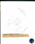 1964-82 Joe DiMaggio Post Retirement The Sporting News Collection Archives Original Photo (Sporting News Collection Hologram/MEARS Photo LOA) - Lot of 4