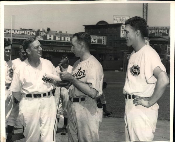 1938-46 Bill McKechnie Cincinnati Reds "The Sporting News Collection Archives" Original (Sporting News Collection Hologram/MEARS Photo LOA) - Lot of 5