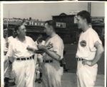 1938-46 Bill McKechnie Cincinnati Reds "The Sporting News Collection Archives" Original (Sporting News Collection Hologram/MEARS Photo LOA) - Lot of 5