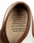 1992 Michael Jordan Olympic Gold Medal Dream Team Basketball / Chicago Bulls Allen Edmonds Personal Golf Shoes 