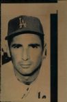 1963-78 Sandy Koufax Los Angeles Dodgers The Sporting News Collection Archives Original Photos (Sporting News Collection Hologram/MEARS Photo LOA) - Lot of 5