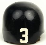 1984-85 Rick Miller Boston Red Sox Game Worn Helmet (MEARS Auction LOA) 
