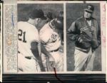 1970-76 Ted Williams Washington Senators Texas Rangers St. Petersburg Times Collection Archives Original Photos (St. Petersburg Times Hologram/MEARS Photo LOA) - Lot of 11