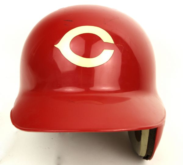 1980s Gary Redus  Cincinnati Reds Game Worn Helmet (MEARS Auction LOA)