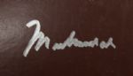 1990s Muhammad Ali Signed 14 Oz. Everlast Boxing Glove - JSA