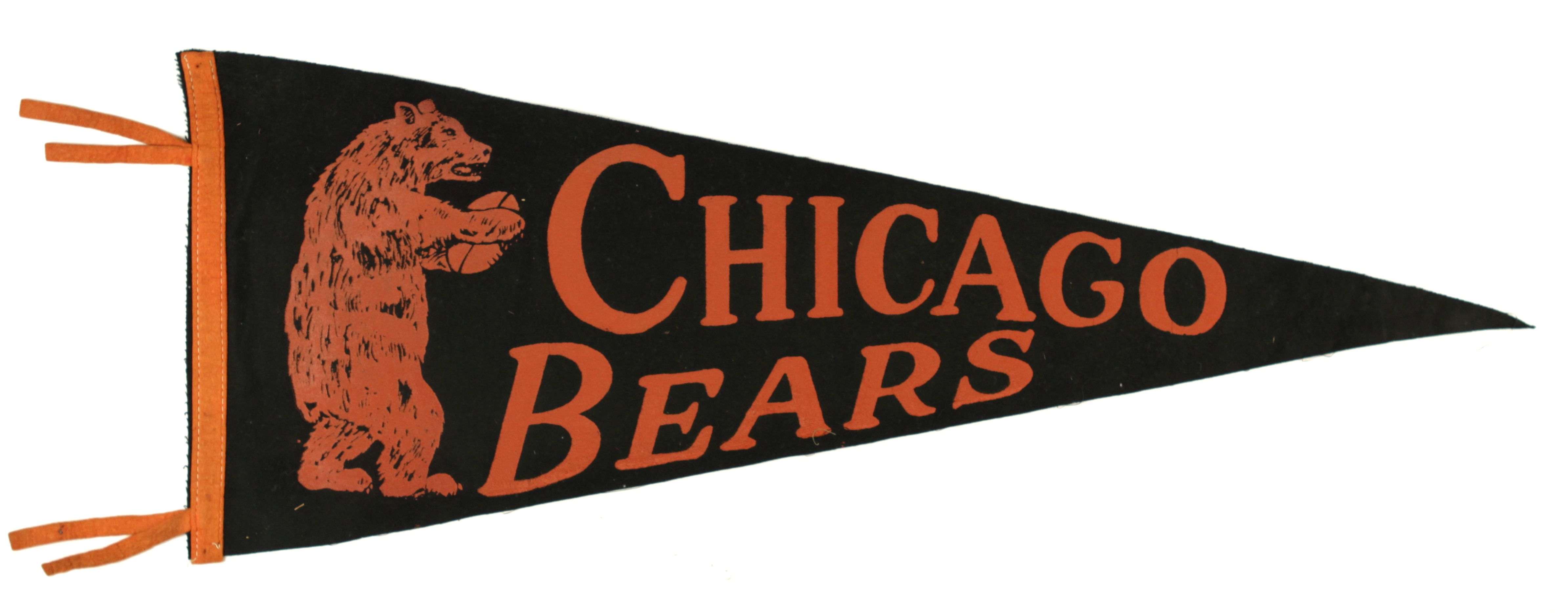 Lot Detail - 1950s circa Chicago Bears Full Size Pennant