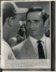 1964-72 Sandy Koufax Los Angeles Dodgers The Sporting News Collection Archives Original Photos (Sporting News Collection Hologram/MEARS Photo LOA) - Lot of 15