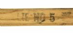 Frank Mahovlich The Big M Game Used Hockey Stick (MEARS Auction LOA) 