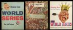 1957-58 Milwaukee Braves World Series Program & Related Publications - Lot of 3 
