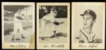 1953-57 Milwaukee Braves Spic And Span 7" x 10" Card - Lot of 8 With Warren Spahn Eddie Mathews