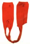 1980s Baltimore Orioles Game Worn Leggings - 2 Cal Ripken Jr. 3 Eddie Murray (2) Earl Weaver (MEARS Auction LOA)
