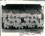 Mickey Mantle New York Yankees Signed 8" x 10" Photo of 1927 Yankees Team - JSA Full Letter