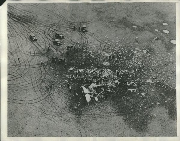 1931 Knute Rockne Crash Site "Rogers Photo Archive" Original 8" x 10" Photo (MEARS Photo LOA)