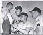1961 Roger Maris Mickey Mantle New York Yankees and Harmon Killebrew Minnesota Twins "Rogers Photo Archive" Original 7.25" x 8.5" Photo (MEARS Photo LOA)