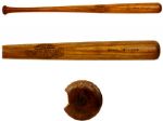 1920-30s Bing Miller Hand Turned Krens Professional Model Game Used Bat (MEARS A8)