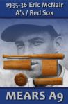 1935-36 Eric McNair (used and returned by HOFer Rick Ferrell) Side Written H&B Professional Model Game Used Bat (MEARS A9)