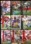 1990s Baseball, Football, Basketball & Hockey Signed Insert Cards Collection (119)
