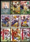 1990's Baseball, Football, Basketball & Hockey Signed Insert Cards Collection (119)