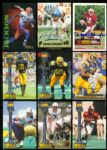 1990's Baseball, Football, Basketball & Hockey Signed Insert Cards Collection (119)