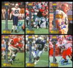 1990's Baseball, Football, Basketball & Hockey Signed Insert Cards Collection (119)