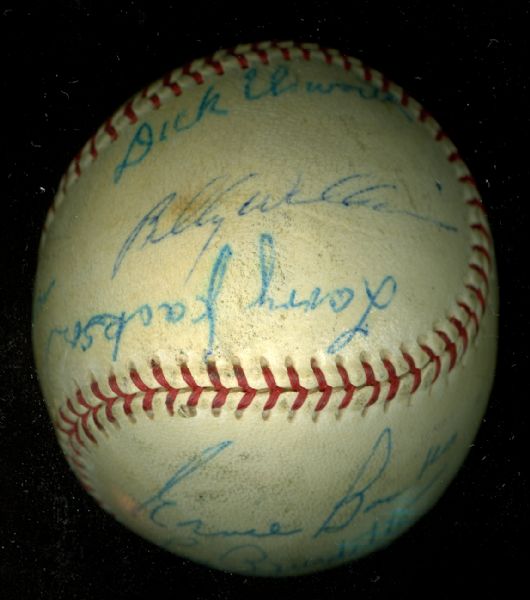 1960s Chicago Cubs Ball Park Facsimile Autograph Ball Signed By Billy Williams 