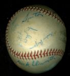 1960's Chicago Cubs Ball Park Facsimile Autograph Ball Signed By Billy Williams 