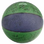 1991-92 Dallas Mavericks Team Signed Basketball - JSA 
