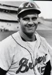 1967 Joe Torre Atlanta Braves "The Sporting News" Original 2" x 2.75" Black And White Negative (The Sporting News Collection/MEARS Auction LOA) 