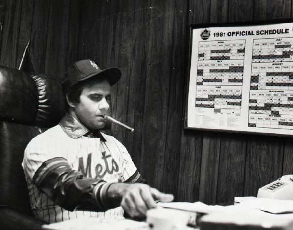 1981 Joe Torre New York Mets "The Sporting News" Original 2.75" x 3.75" Black And White Negative (The Sporting News Collection/MEARS Auction LOA) 