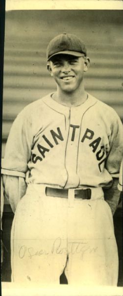 1924-31 Oscar Roettger St. Paul Saints "The Sporting News Collection Archives" Original Photo (Sporting News Collection Hologram/MEARS Photo LOA)