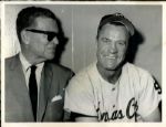 1961 Hank Bauer Kansas City Athletics "The Sporting News Collection Archives" Original 7" x 9" Photo (Sporting News Collection Hologram/MEARS Photo LOA)