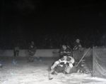 1946 Toronto Maple Leafs Chicago Black Hawks Chicago Sun-Times Original 4 x 5 B & W Negatives (Chicago Sun-Times Archives/MEARS Auction LOA) - Lot of 2