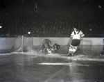 1945 Montreal Canadiens Chicago Black Hawks Chicago Sun-Times Original 4 x 5 B & W Negatives (Chicago Sun-Times Archives/MEARS Auction LOA) - Lot of 2