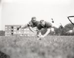 1961 Dick Machalski Preston Love Northwestern Football "Chicago Sun-Times" Original 4" x 5" B & W Negative (Chicago Sun-Times Archives/MEARS Auction LOA)
