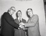 1957 Alva Kelley John Lane Paul MacKessey Brown University Chicago Sun-Times Original 4 x 5 B & W Negatives (Chicago Sun-Times Archives/MEARS Auction LOA) - Lot of 2