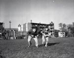 1955 University of Chicago Intramural Football "Chicago Sun-Times" Original 4" x 5" B & W Negatives (Chicago Sun-Times Archives/MEARS Auction LOA) - Lot of 2