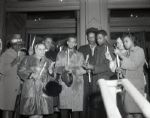 1963 JFK Assassination Candlelight Vigil Chicago Sun-Times Original 4 x 5 B & W Negatives (Chicago Sun-Times Archives/MEARS Auction LOA) - Lot of 4