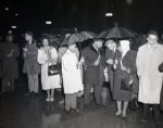 1963 JFK Assassination Candlelight Vigil Chicago Sun-Times Original 4 x 5 B & W Negatives (Chicago Sun-Times Archives/MEARS Auction LOA) - Lot of 4
