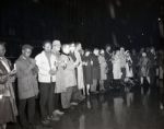 1963 JFK Assassination Candlelight Vigil Chicago Sun-Times Original 4 x 5 B & W Negatives (Chicago Sun-Times Archives/MEARS Auction LOA) - Lot of 4