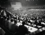 1958 President Dwight D. Eisenhower G.O.P. Dinner "Chicago Sun-Times" Original 4" x 5" B & W Negatives (Chicago Sun-Times Archives/MEARS Auction LOA) - Lot of 5