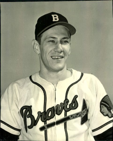 1952 Jack Daniels Boston Braves "The Sporting News Collection Archives" Original 8" x 10" Photo (Sporting News Collection Hologram/MEARS Photo LOA)