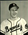 1952 Jack Daniels Boston Braves "The Sporting News Collection Archives" Original 8" x 10" Photo (Sporting News Collection Hologram/MEARS Photo LOA)