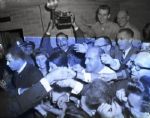 1964 Lyndon B. Johnson "Chicago Sun-Times" Original 4" x 5" B & W Negatives (Chicago Sun-Times Archives/MEARS Auction LOA) - Lot of 2