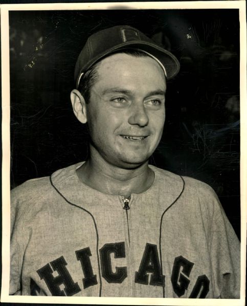 1948 Allen Gettel Chicago White Sox "The Sporting News Collection Archives" Original Photo (Sporting News Collection Hologram/MEARS Photo LOA)