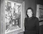 1949 Gladys Robinson Chicago Art Museum Chicago Sun-Times Original 4 x 5 B & W Negatives (Chicago Sun-Times Archives/MEARS Photo LOA) - Lot of 2