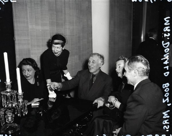 1958 Artist Marc Chagall "Chicago Sun-Times" Original 4" x 5" B & W Negative (Chicago Sun-Times Archives/MEARS Photo LOA)