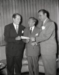 1948 Milton Berle Chicago Heart Association Benefit "Chicago Sun-Times" Original 4" x 5" B & W Negatives (Chicago Sun-Times Archives/MEARS Photo LOA) - Lot of 2