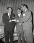 1948 Milton Berle Chicago Heart Association Benefit Chicago Sun-Times Original 4 x 5 B & W Negatives (Chicago Sun-Times Archives/MEARS Photo LOA) - Lot of 2