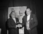 1958 Bob Hope Mayor Richard Daley "Chicago Sun-Times" Original 4" x 5" B & W Negatives (Chicago Sun-Times Archives/MEARS Photo LOA) - Lot of 4