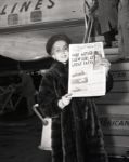 1956 Zsa Zsa Gabor Harvest Moon Festival "Chicago Sun-Times" Original 4" x 5" B & W Negative (Chicago Sun-Times Archives/MEARS Photo LOA)